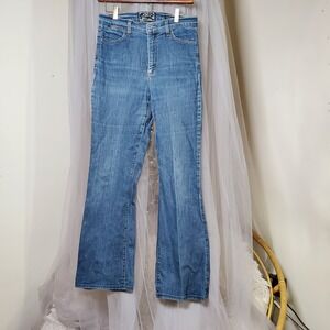 NYDJ Bootcut Jeans‎ Retro Western Casual Sz 6 Fits 30x30 Mid Wash Stretch Cotton
